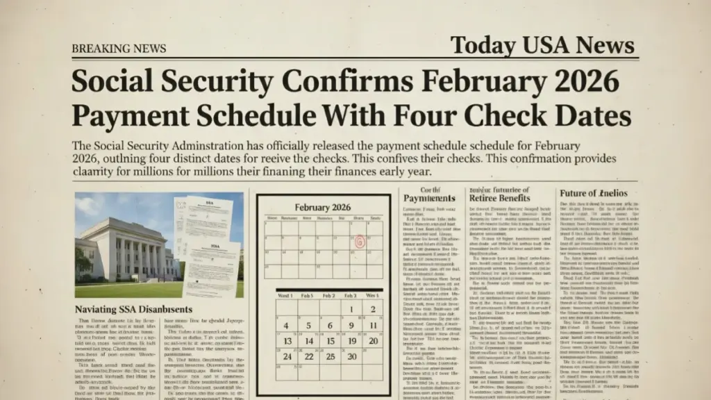 Social Security Confirms February 2026