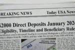 $2000 Direct Deposits January 2026